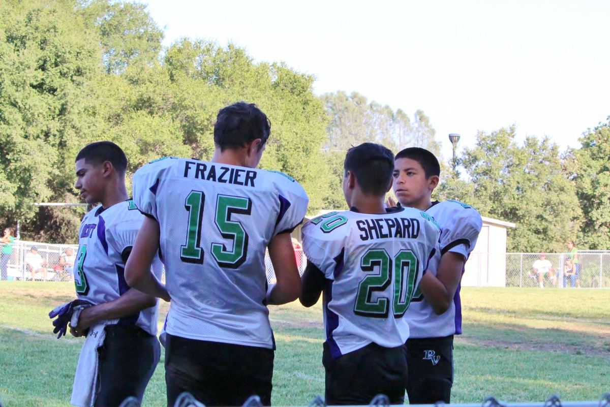Matthew Frazier football jersey #15 — same number as the race car