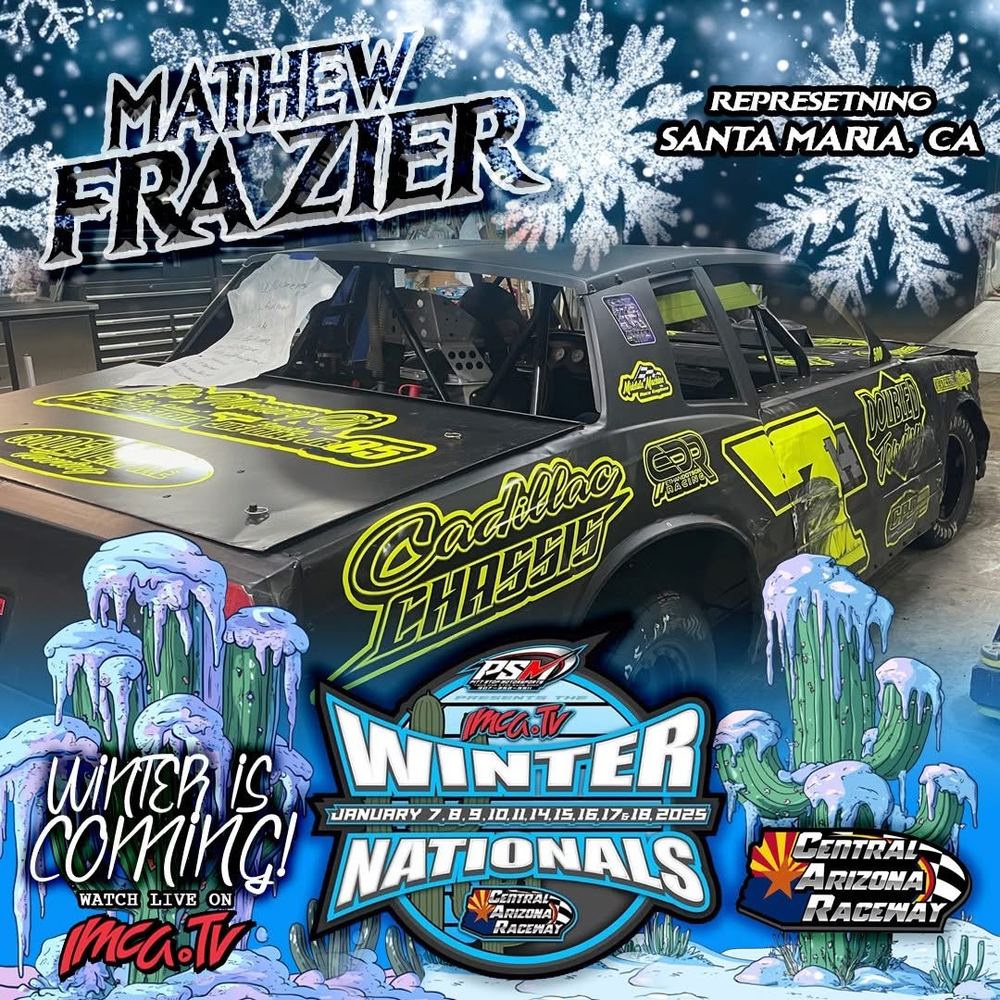 Matthew Frazier IMCA Winter Nationals promo